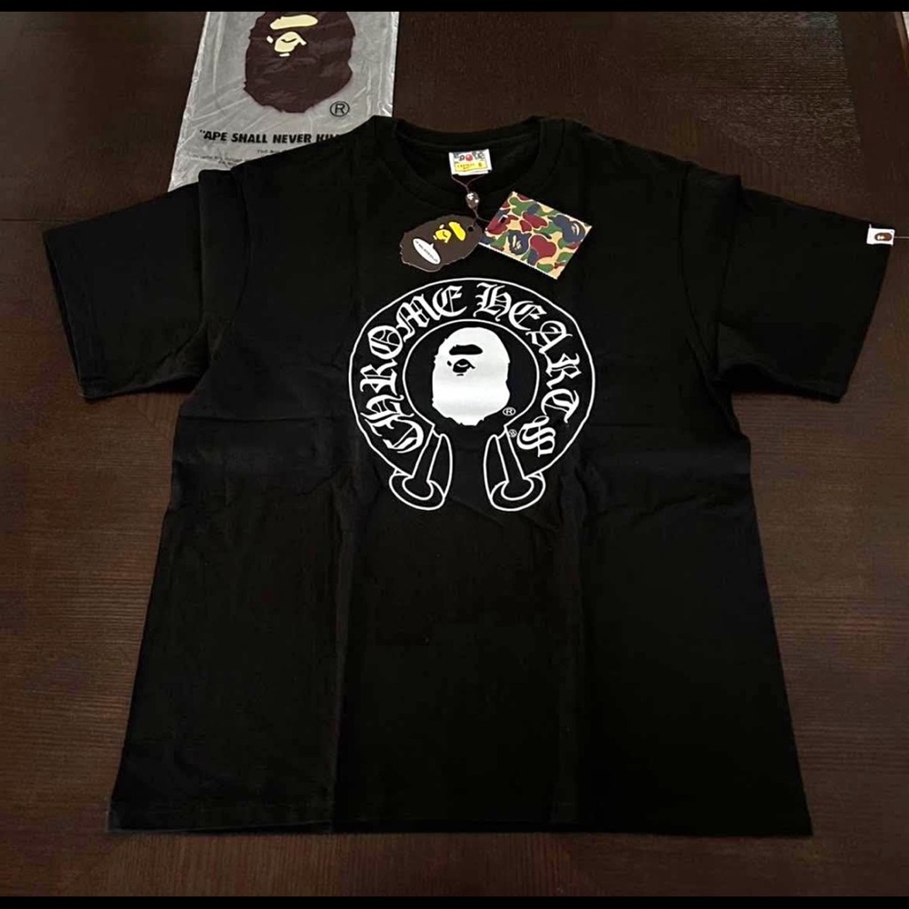 Chrome Hearts Black Graphic Tee